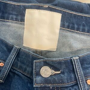MOTHER Lil' Ditcher Roller Sneak Jeans